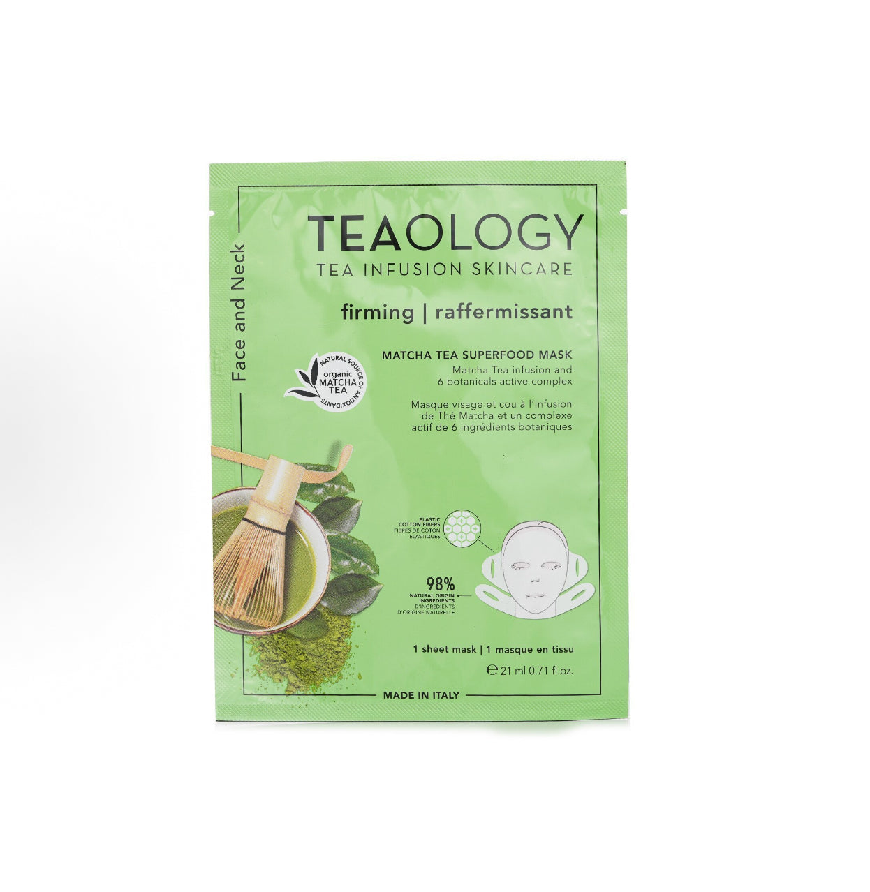TEAOLOGY TEA INFUSION SKINCARE Matcha
