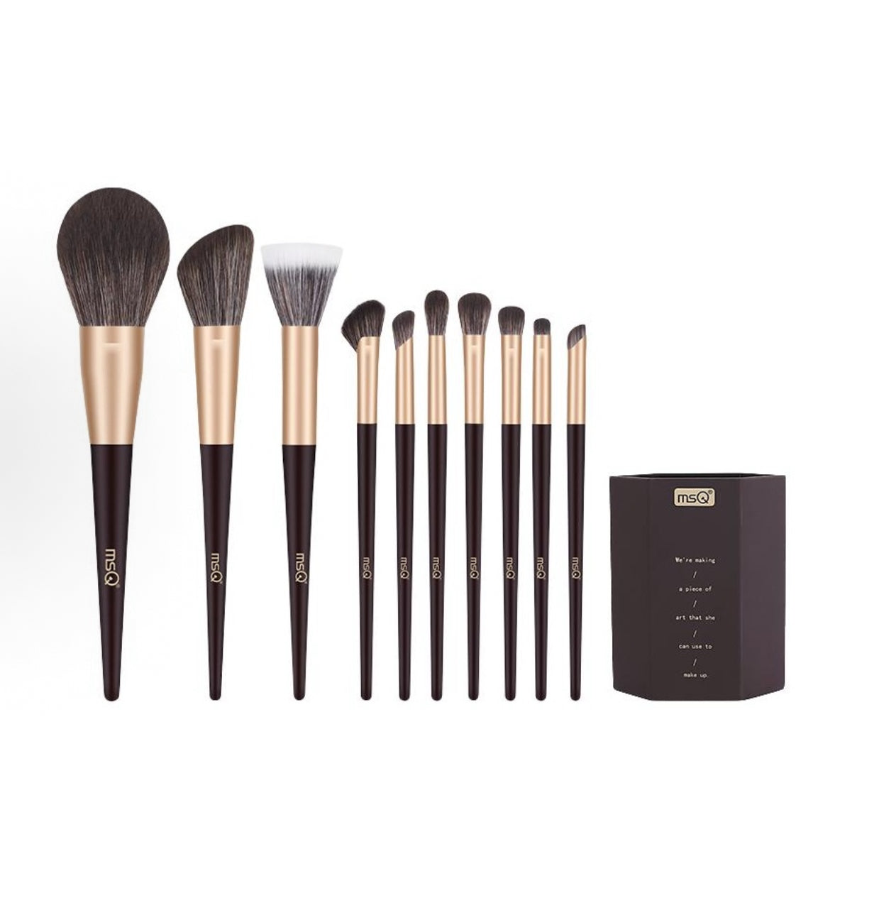 Makeup brushes